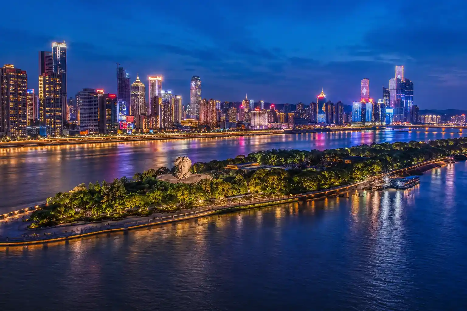 Changsha travel scene