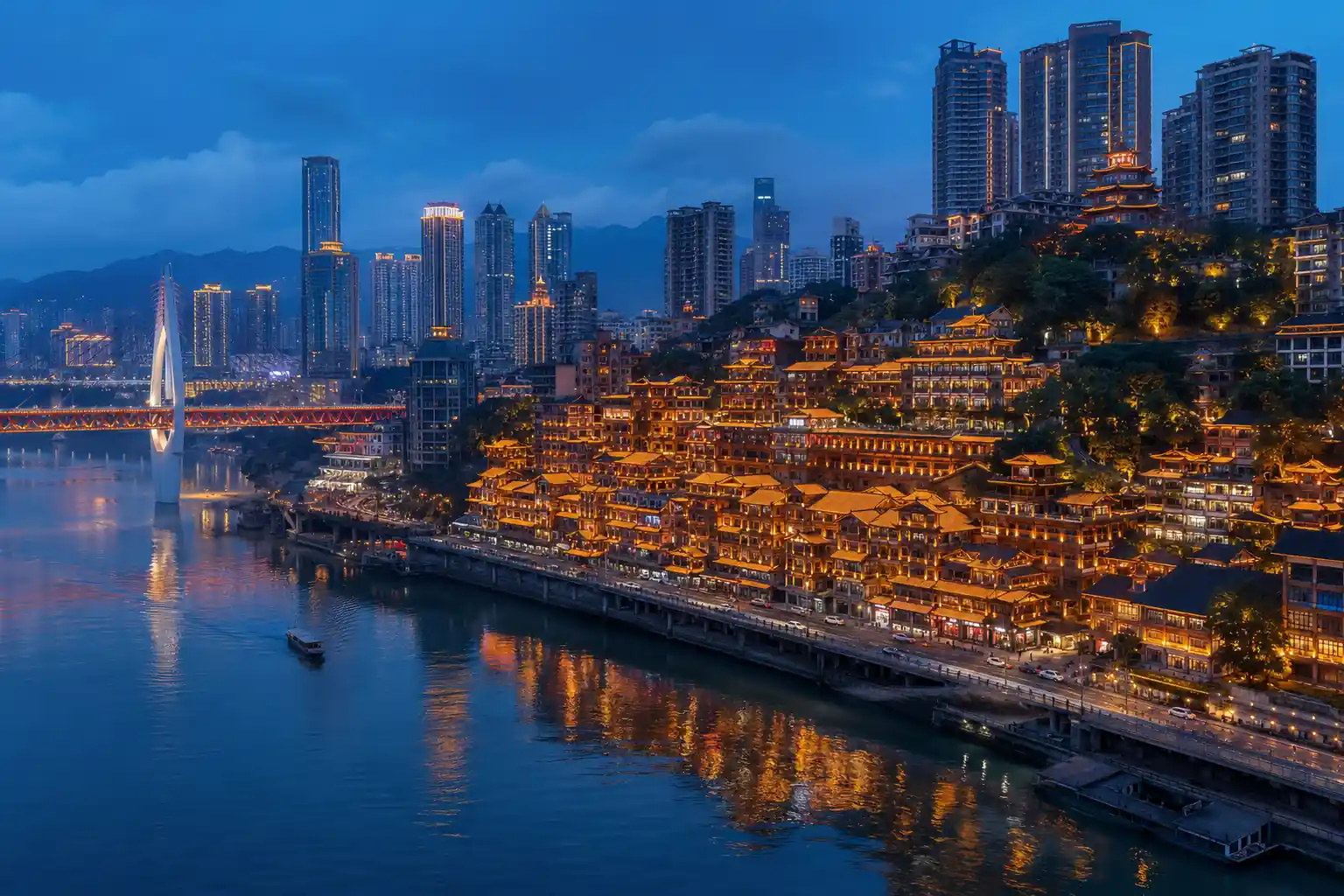Chongqing travel scene