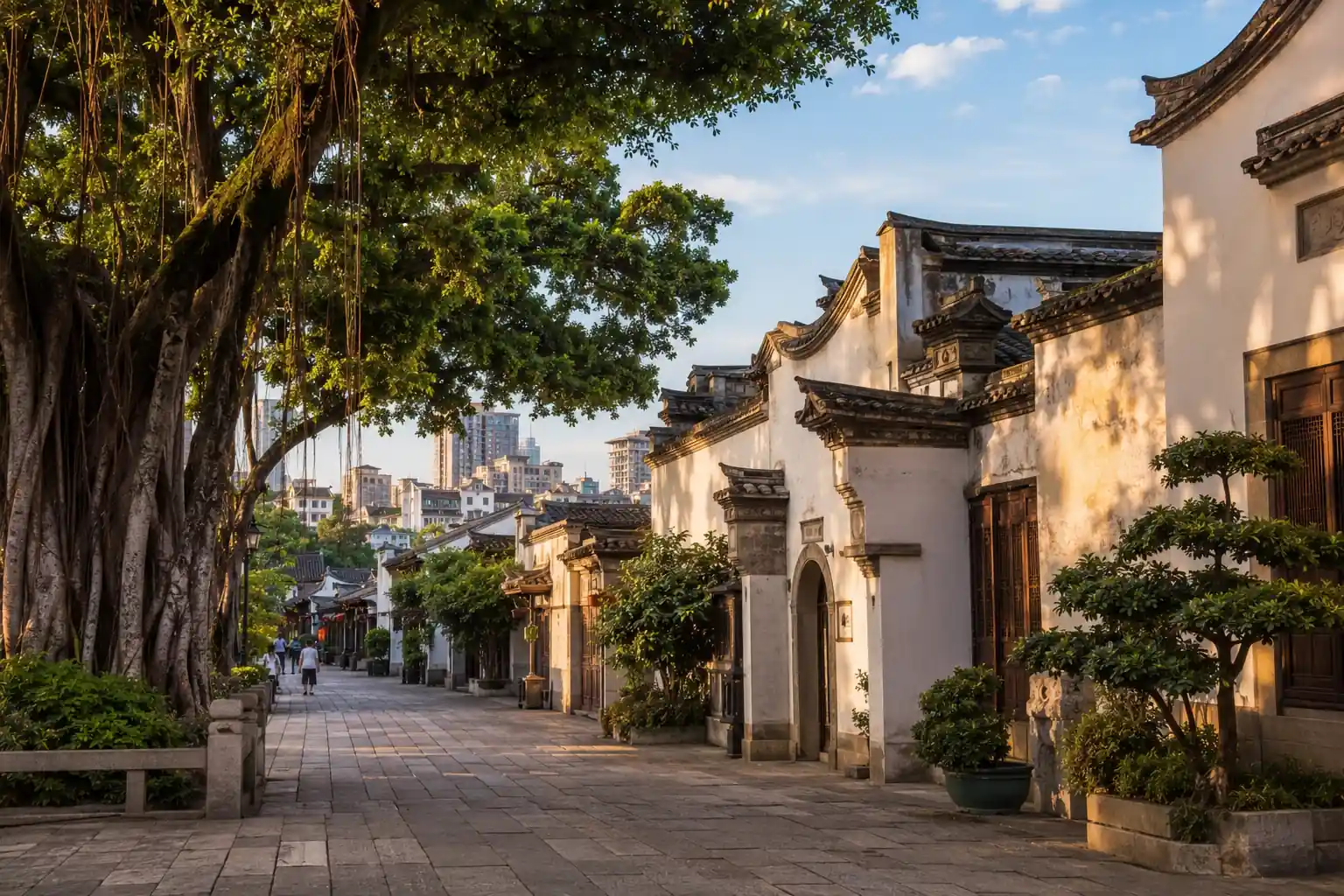 Fuzhou travel scene