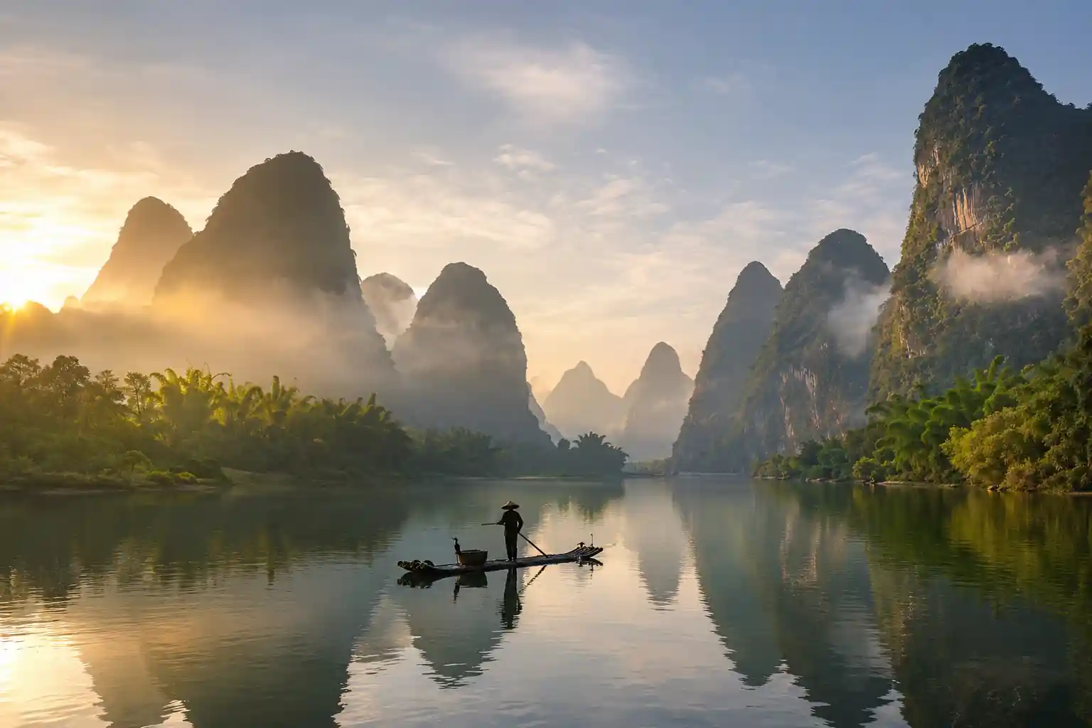 Guilin travel scene
