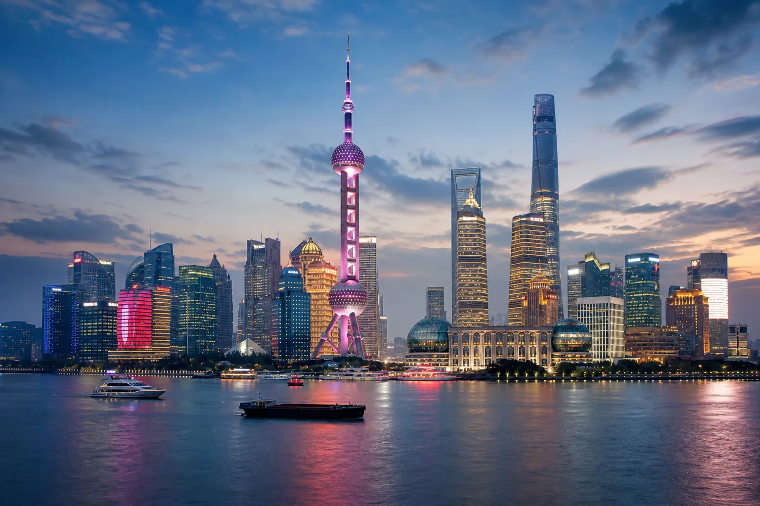 Shanghai travel scene