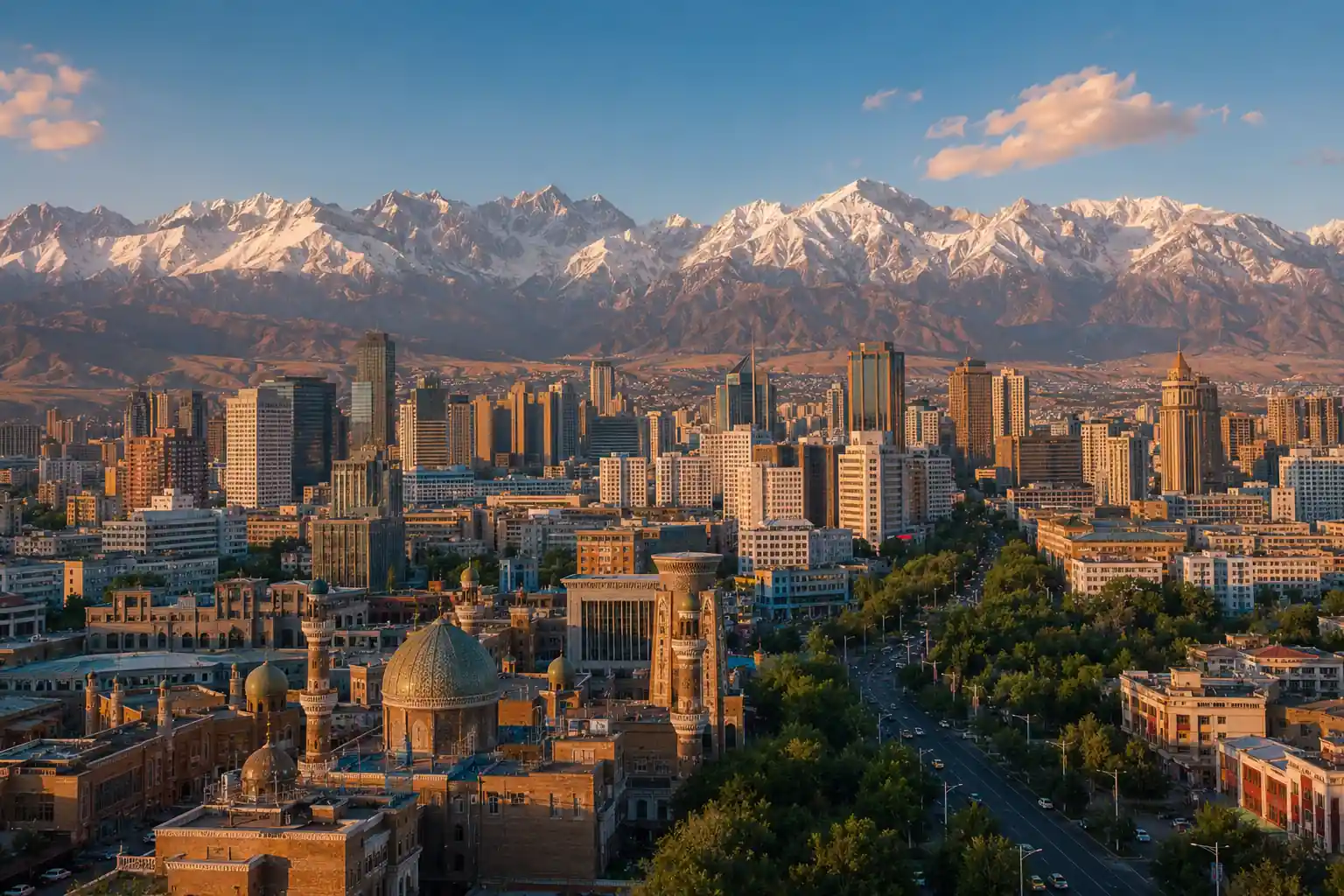 Urumqi travel scene