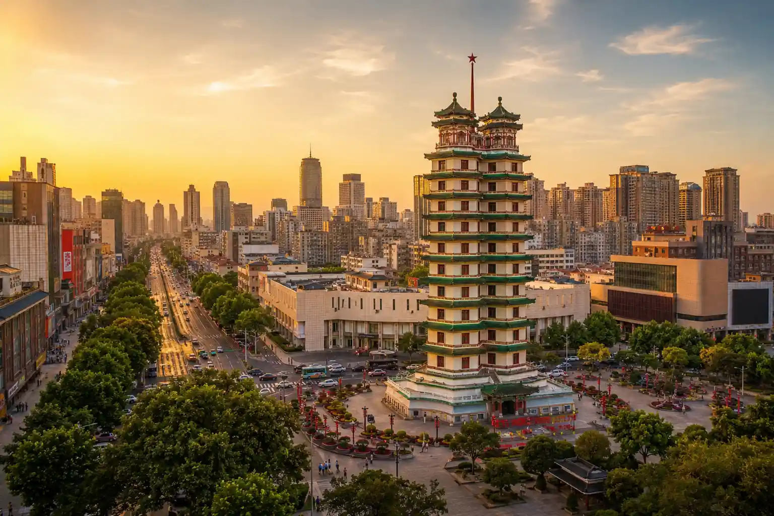 Zhengzhou travel scene
