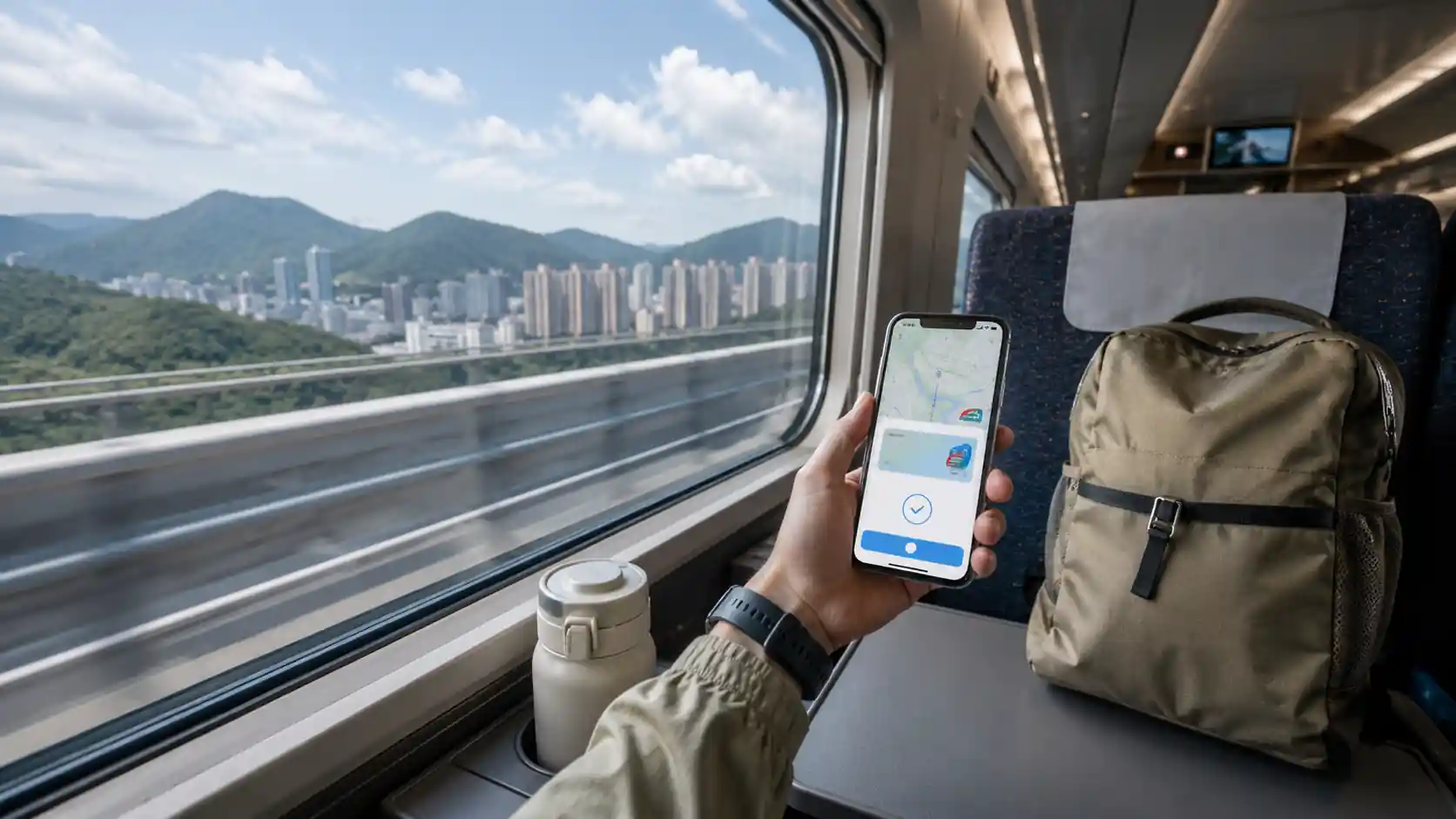 China travel planning scene